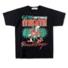 Vertabrae 6 PM Miami T-shirt Black