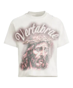 Vertabrae Jesus T-shirt White Color