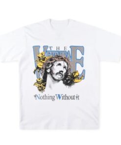 Vertabrae Nothing Without It Printed T-shirt White Color