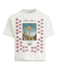 Vertabrae Roses T-shirt White