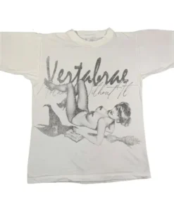 Vertabrae Vert Dancer Short Sleeve Tee Shirt Cream